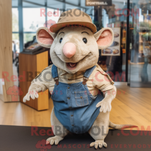 Beige gordeldier...