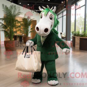 Forest Green Quagga mascot...