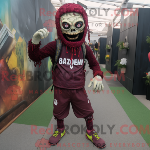 Disfraz de mascota zombie...