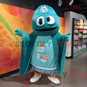 Disfraz de mascota Teal...