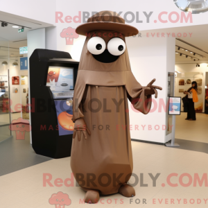 Bruin Gyro-mascottekostuum...