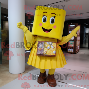 Costume mascotte de barres...