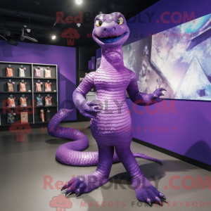 Purple Python mascot...