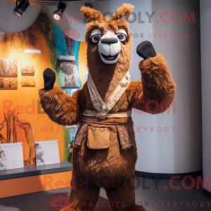 Disfraz de mascota Llama...