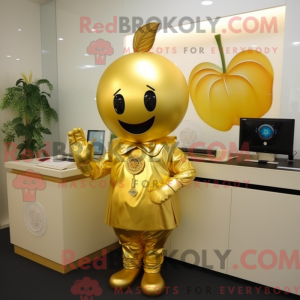 Postava maskota Gold Cherry...
