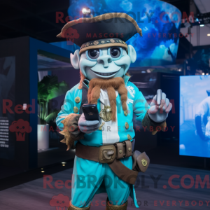 Disfraz de mascota pirata...