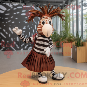 Rust Zebra-mascottekostuum...