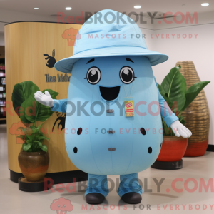 Postava maskota Sky Blue...