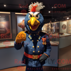 Máscara de frango Navy...