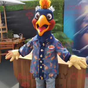 Mascotte de poulet Tandoori...