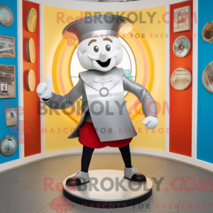 Silver Ring Master maskot...