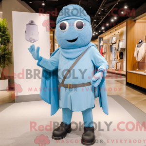 Sky Blue Soldier maskot...
