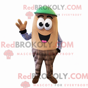 Disfraz de mascota Brown...