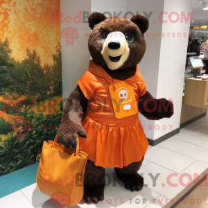 Costume de mascotte d ours...