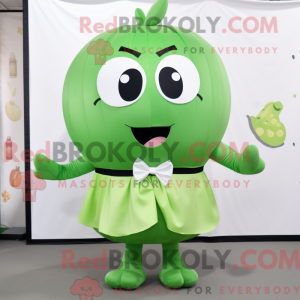 Grüne Melone Maskottchen...