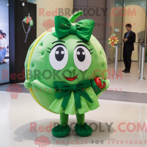 Grüne Melone Maskottchen...