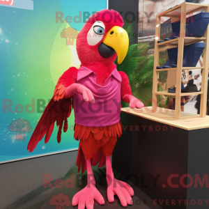 Costume de mascotte d ara...
