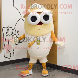 Figura de máscara de creme...