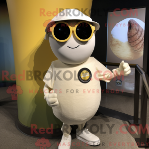 Cream Squash maskot kostume...