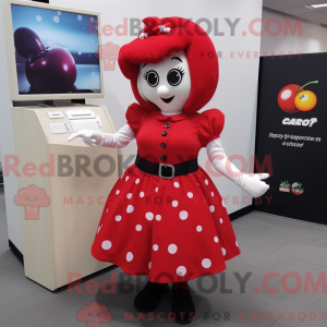 Cherry Maskottchen Kostüm...