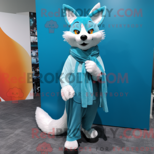 Cyan Fox máscara...