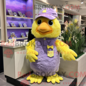 Lavender Canary Maskottchen...
