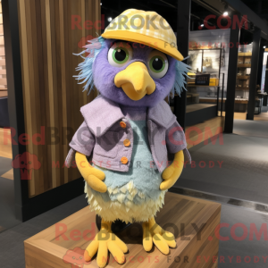 Lavender Canary Maskottchen...