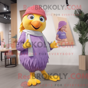 Lavender Canary Maskottchen...