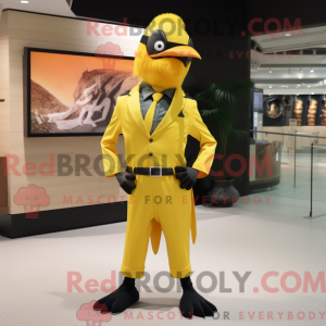 Costume mascotte de pic...