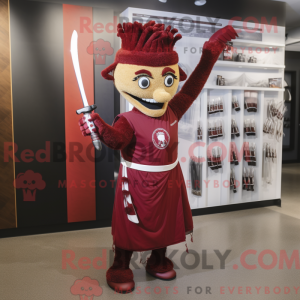 Maroon Knife Thrower...