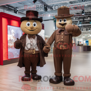 Maskotkostymekarakter Brown...