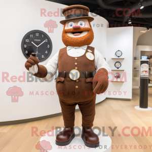 Brun Ring Master maskot...