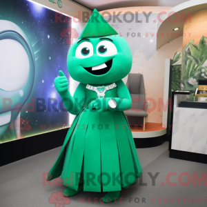 Zielony forlovelsesring...