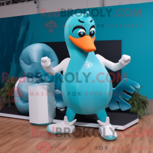 Costume mascotte de cygne...