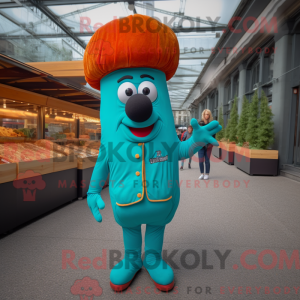 Turquoise Currywurst...