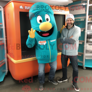 Personaggio mascotte in...