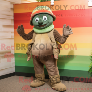 Olive Rainbow maskot...