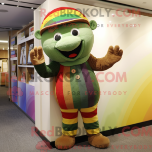 Olive Rainbow mascot...