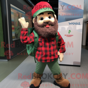 Red Green Beret mascot...