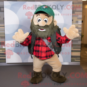 Red Green Beret maskot...