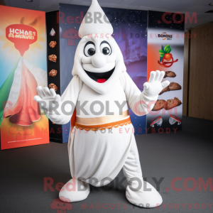 Hvid Tikka Masala maskot...