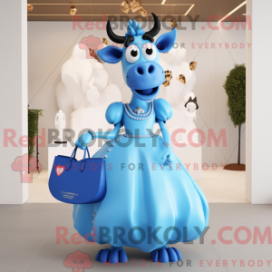 Figura de máscara de vaca...