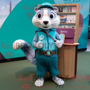 Disfraz de mascota Teal...