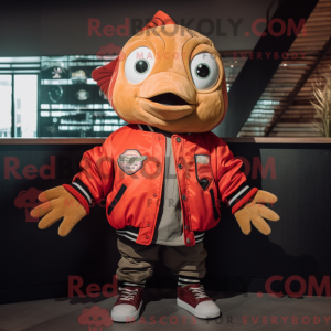 Red Fish Tacos mascot...