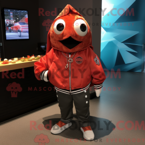 Red Fish Tacos mascot...
