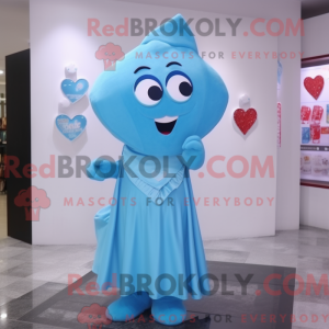 Postava maskota Sky Blue...