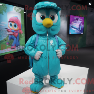 Turkis Pendant maskot...
