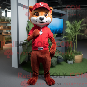 Máscara Red Weasel com...