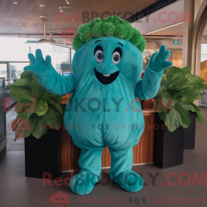 Disfraz de mascota brócoli...