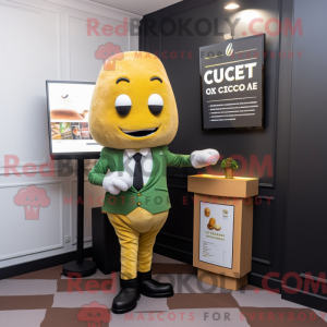 Olive Croissant maskot...